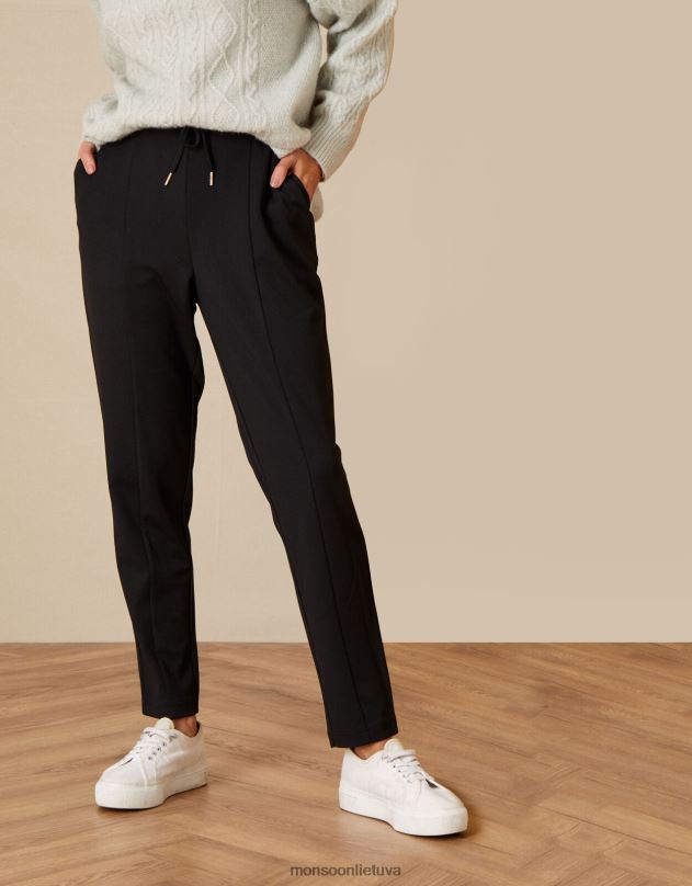 Monsoon layla bėgikai moterys juodas apranga DPXBJ1135