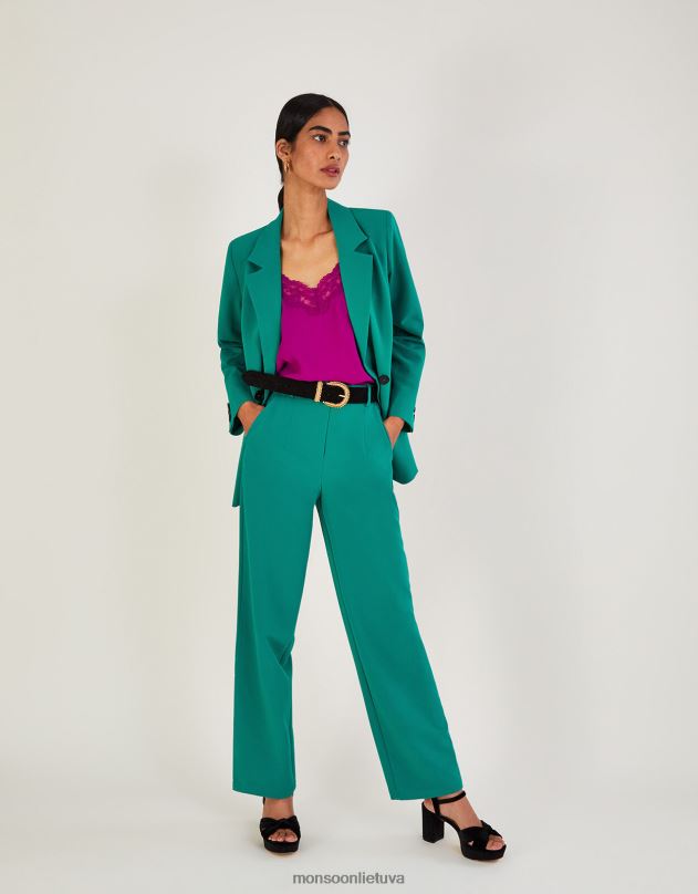 Monsoon madelyn kelnes moterys žalias apranga DPXBJ1051