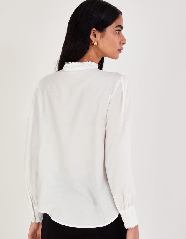 Monsoon palaidinė polis moterys dramblio kaulo apranga DPXBJ106