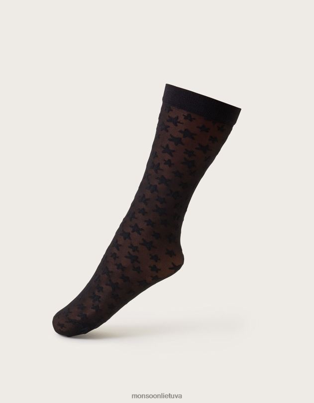 Monsoon pop kojinių rinkinys iš trijų moterys auksas priedas DPXBJ1266