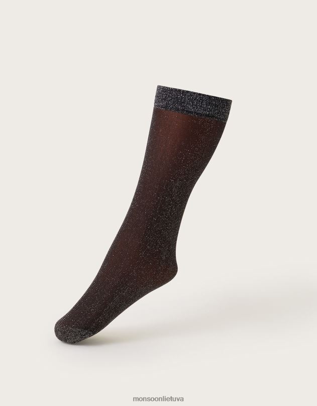 Monsoon pop kojinių rinkinys iš trijų moterys sidabras priedas DPXBJ1267