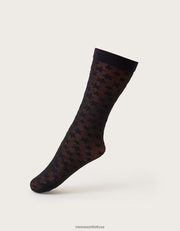 Monsoon pop kojinių rinkinys iš trijų moterys sidabras priedas DPXBJ1267