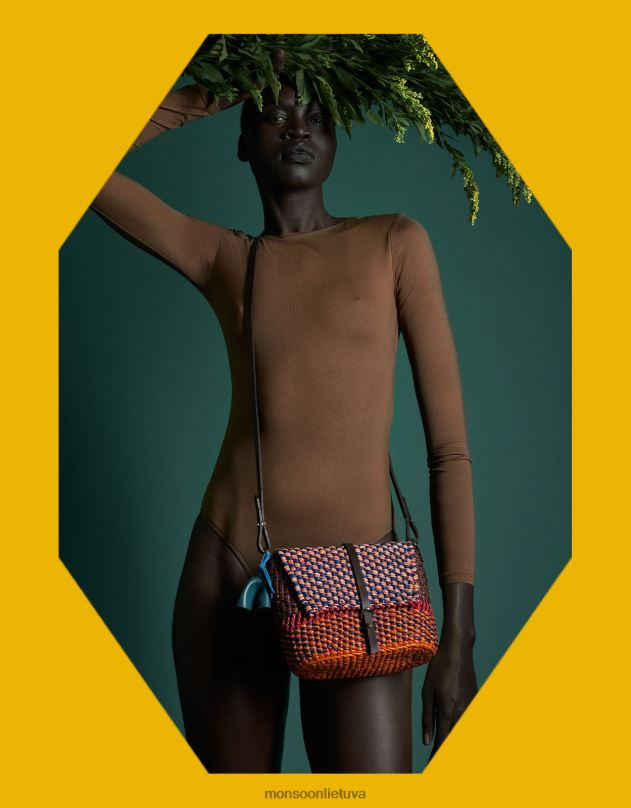 Monsoon aaks sinsi mocha skersinis krepšys moterys stilingas priedas DPXBJ1256