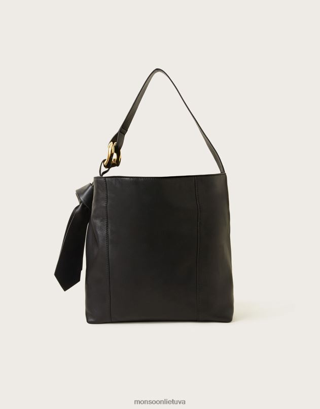 Monsoon žiedo detalė odinė pečių krepšys moterys mada priedas DPXBJ1399