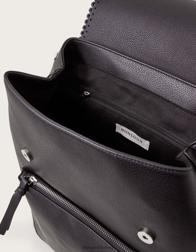 Monsoon kutinė kuprinė moterys juodas priedas DPXBJ1217