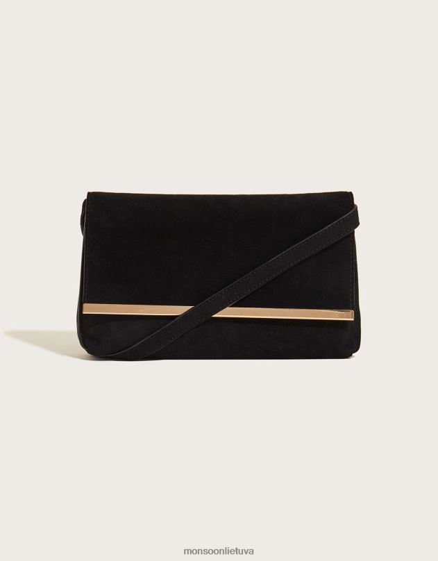 Monsoon odinis aukso luito skersinis krepšys moterys stilingas priedas DPXBJ1409