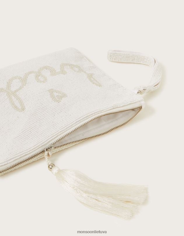 Monsoon papuoštas nuotakos sankabos krepšys moterys stilingas priedas DPXBJ1285