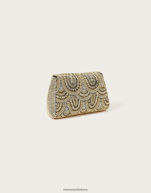 Monsoon šukučių karoliukų maišelis moterys stilingas priedas DPXBJ1225