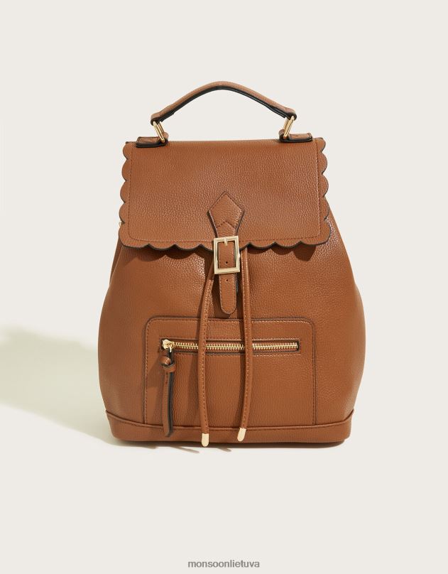 Monsoon šukučių kuprinė moterys įdegis priedas DPXBJ1410