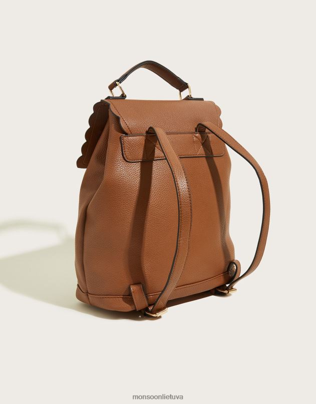 Monsoon šukučių kuprinė moterys įdegis priedas DPXBJ1410