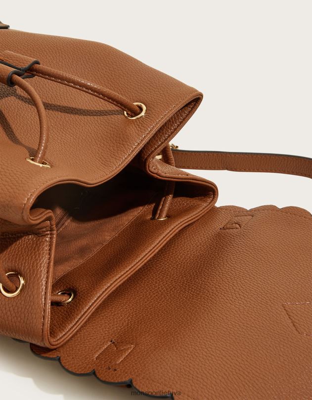 Monsoon šukučių kuprinė moterys įdegis priedas DPXBJ1410