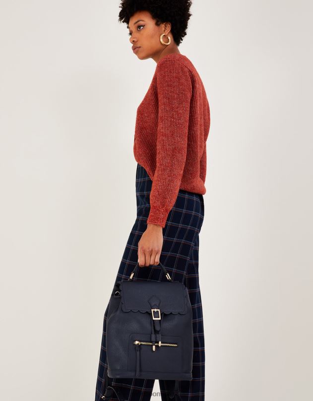 Monsoon šukučių kuprinė moterys mėlyna (navy) priedas DPXBJ1418