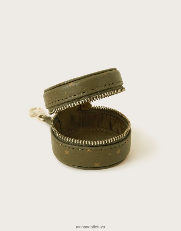 Monsoon žvaigždės vidutinė papuošalų dėžutė moterys žalias priedas DPXBJ1316