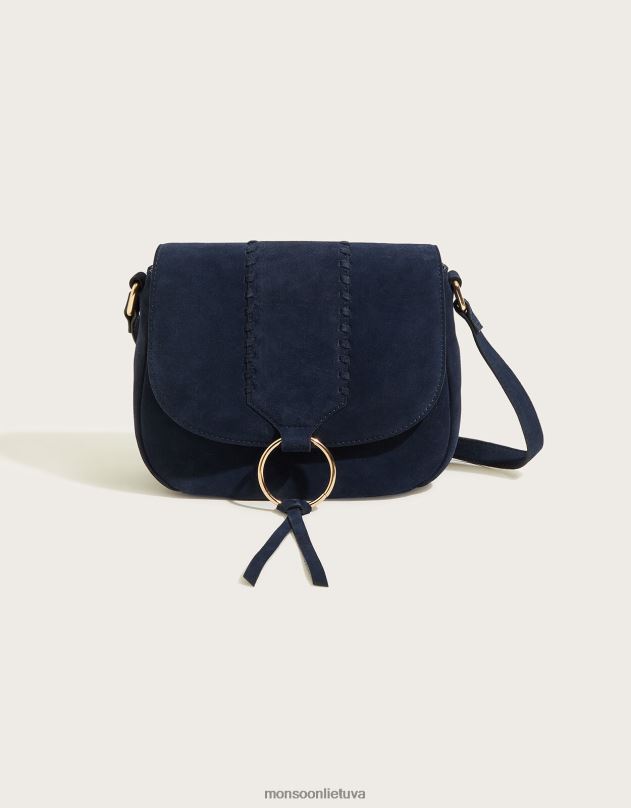 Monsoon zomšinis balno lankelis kryžminis krepšys moterys karšta priedas DPXBJ1424