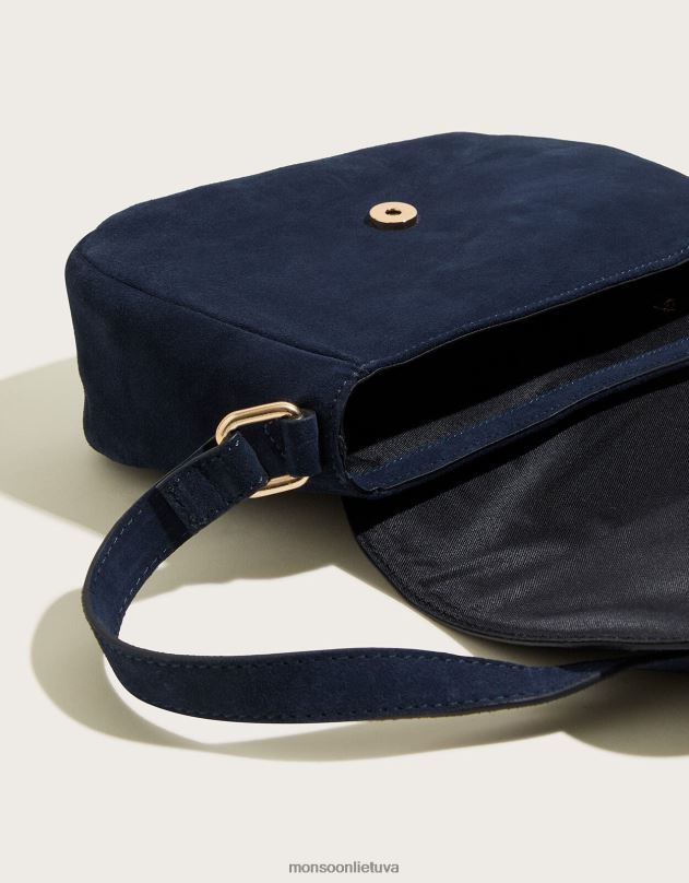 Monsoon zomšinis balno lankelis kryžminis krepšys moterys karšta priedas DPXBJ1424