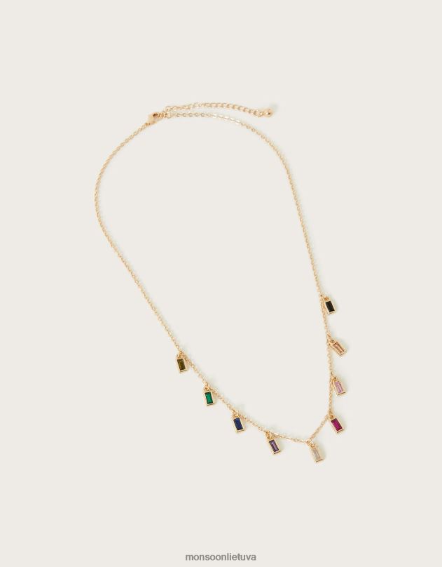 Monsoon Daugialypis brangakmenis karoliai moterys stilingas priedas DPXBJ1328