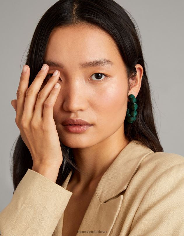 Monsoon auskarai su žiedais moterys karšta priedas DPXBJ1259