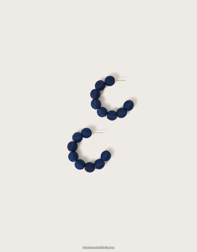 Monsoon auskarai su žiedais moterys mada priedas DPXBJ1264