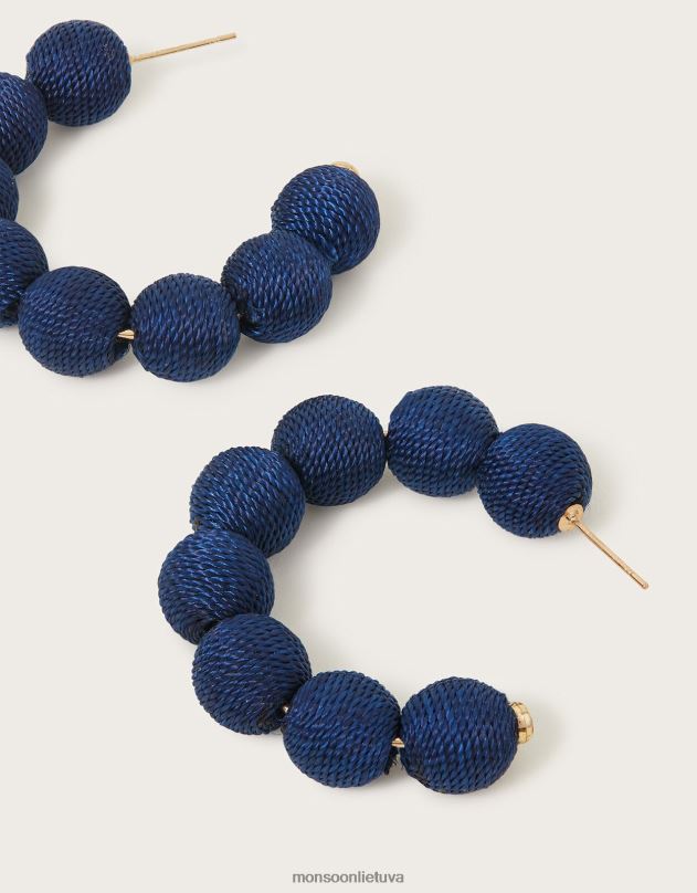 Monsoon auskarai su žiedais moterys mada priedas DPXBJ1264