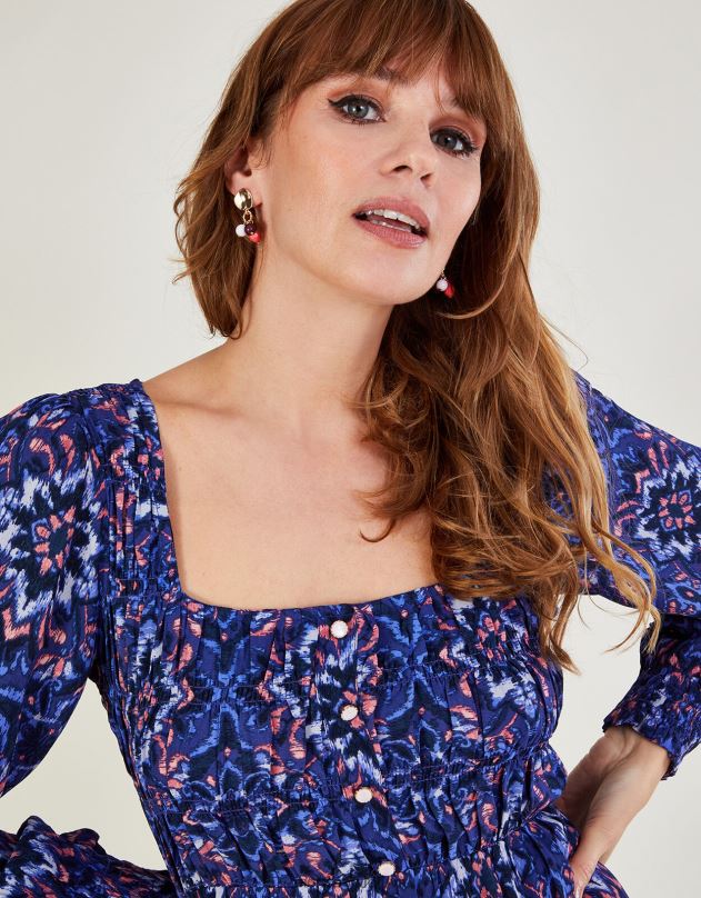 Monsoon auskarai su karoliukais moterys grakštus priedas DPXBJ1389