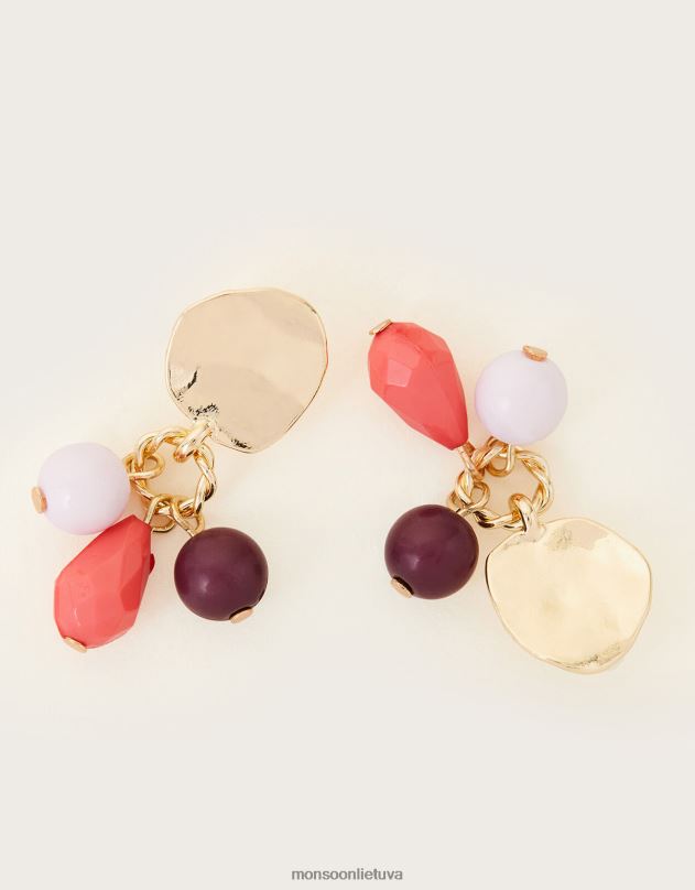 Monsoon auskarai su karoliukais moterys grakštus priedas DPXBJ1389