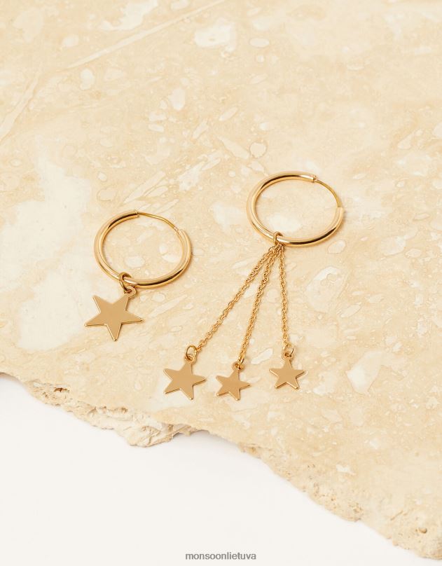 Monsoon auskarai su kutais moterys stilingas priedas DPXBJ1441