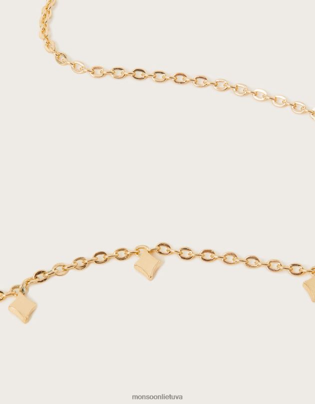 Monsoon žavus stoties karoliai moterys stilingas priedas DPXBJ1353