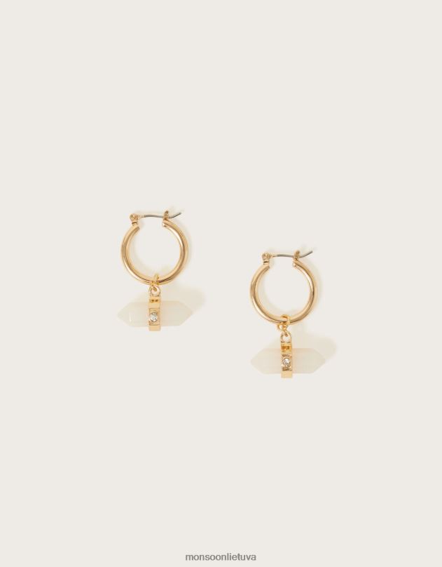 Monsoon brangakmenių Huggie lankeliai moterys stilingas priedas DPXBJ1365