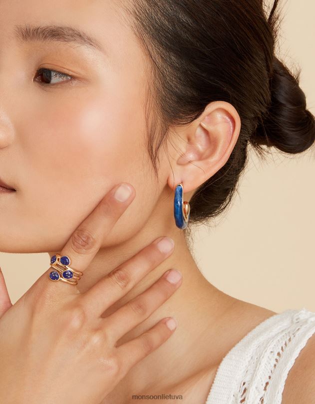 Monsoon dervos lanko auskarai moterys grakštus priedas DPXBJ1238