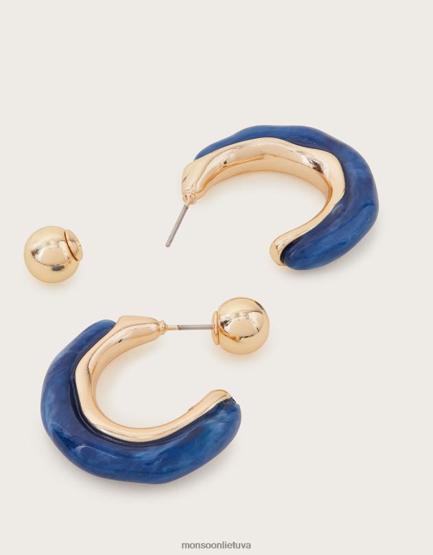 Monsoon dervos lanko auskarai moterys grakštus priedas DPXBJ1238