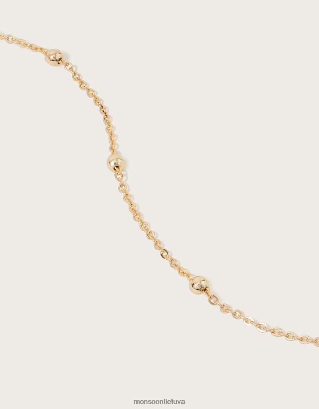 Monsoon paprastas grandinės karoliai moterys grakštus priedas DPXBJ1263