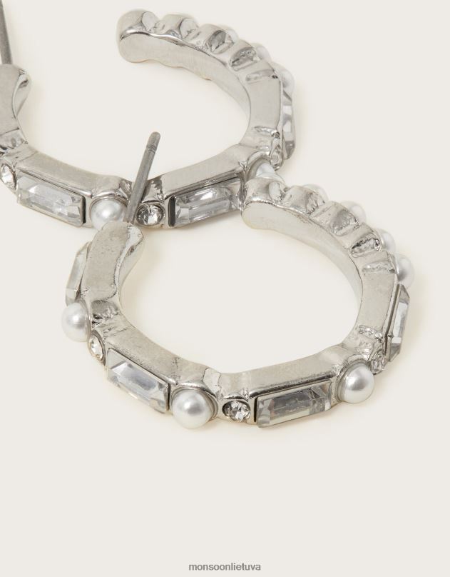 Monsoon perliniai auskarai moterys karšta priedas DPXBJ1376