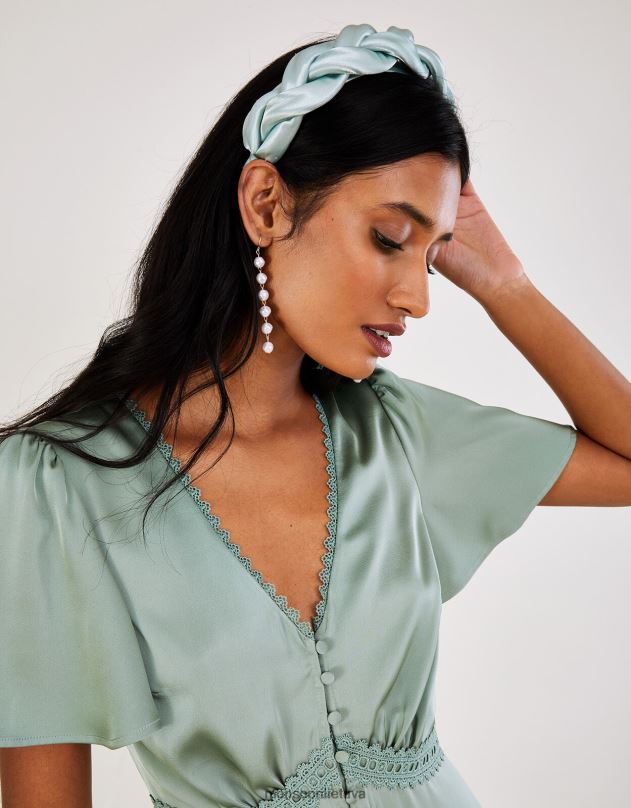 Monsoon pynė galvos juosta moterys žalias (šalavijas) priedas DPXBJ1334