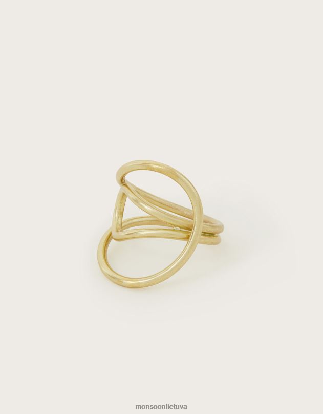 Monsoon sibilia twist detalių žiedas moterys stilingas priedas DPXBJ1322