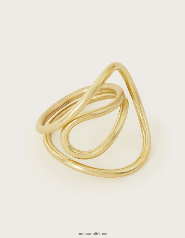 Monsoon sibilia twist detalių žiedas moterys stilingas priedas DPXBJ1322