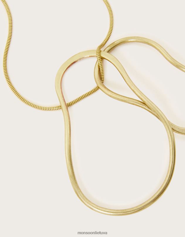 Monsoon sibilia twist karoliai moterys mada priedas DPXBJ1354