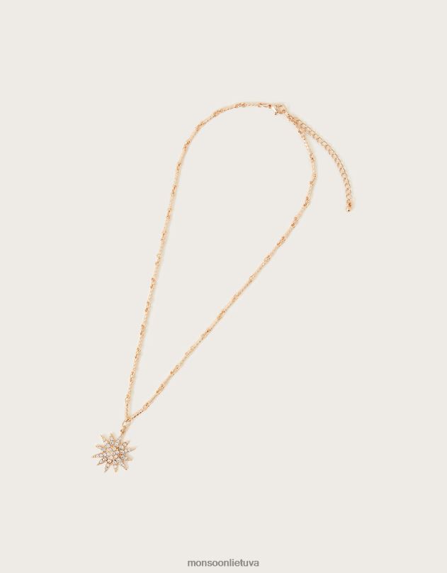 Monsoon snaigės žavesio karoliai moterys mada priedas DPXBJ1346