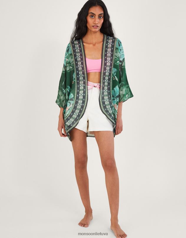 Monsoon delno atspaudų padengimas iš perdirbto poliesterio moterys mada apranga DPXBJ820