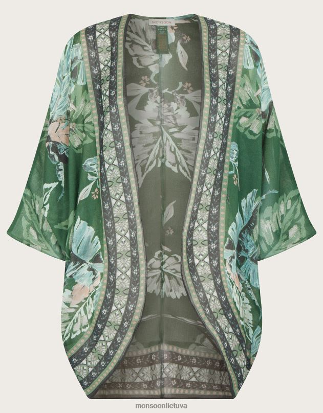 Monsoon delno atspaudų padengimas iš perdirbto poliesterio moterys mada apranga DPXBJ820