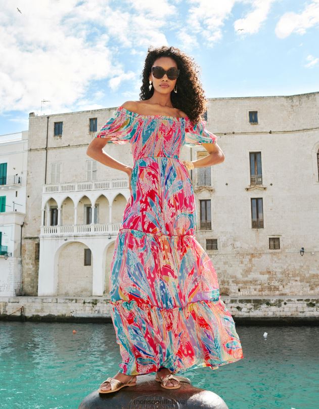 Monsoon ariel metalic maxi suknelė moterys keli apranga DPXBJ558