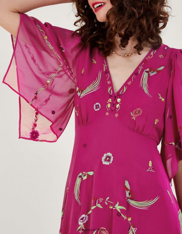 Monsoon jane Hanky ​​suknelė moterys rožinis apranga DPXBJ196