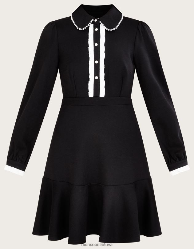 Monsoon paloma ponte suknelė moterys juodas apranga DPXBJ26