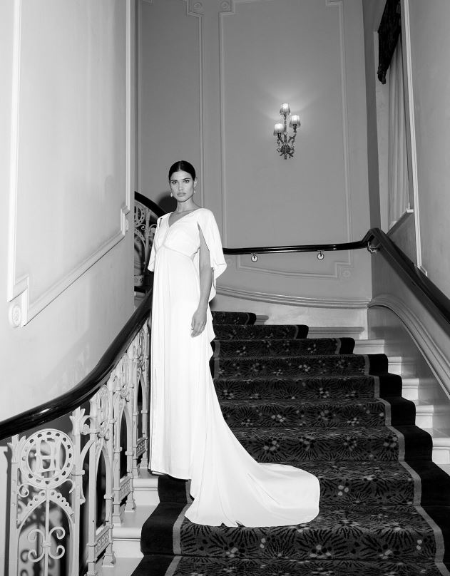 Monsoon sophie satin vestuvinė maxi suknelė moterys dramblio kaulo apranga DPXBJ399