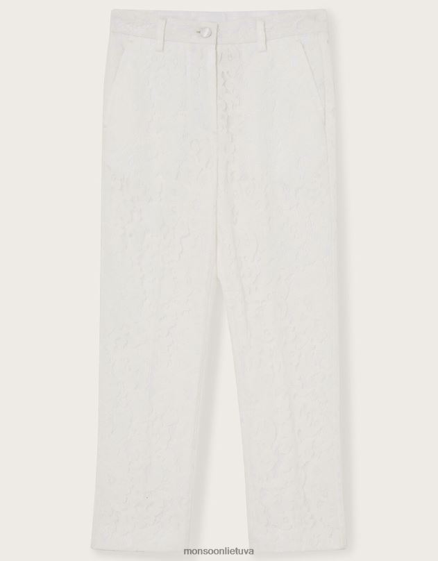 Monsoon Brea nėrinių pamergių kelnės mergina dramblio kaulo apranga DPXBJ1785
