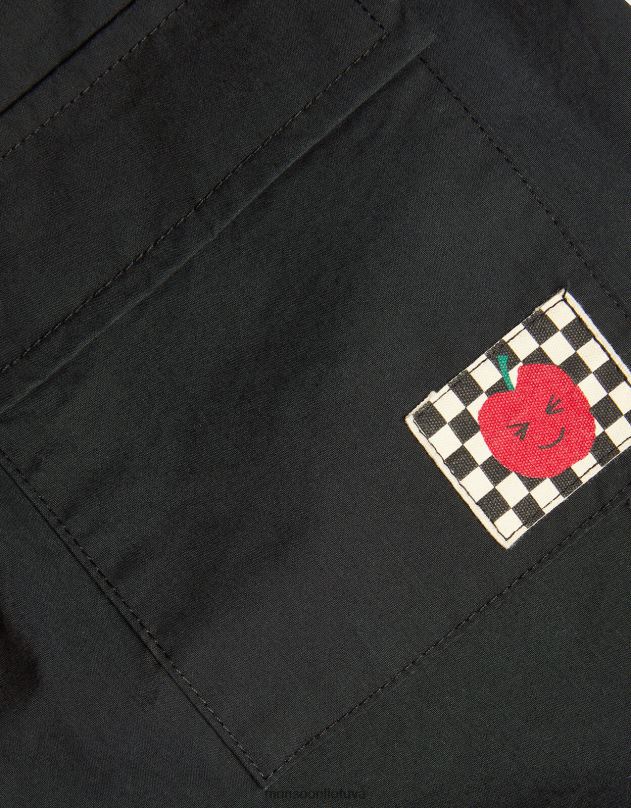 Monsoon krovinines kelnes mergina juodas apranga DPXBJ1639