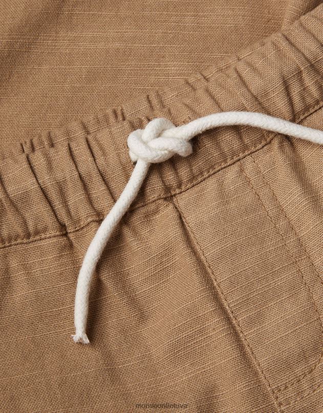 Monsoon slub suvyniotos kelnės berniukas natūralus (akmuo) apranga DPXBJ2266