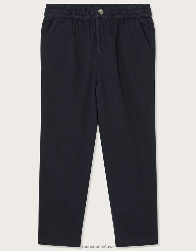 Monsoon smailėjantys chinos berniukas mėlyna (navy) apranga DPXBJ2243