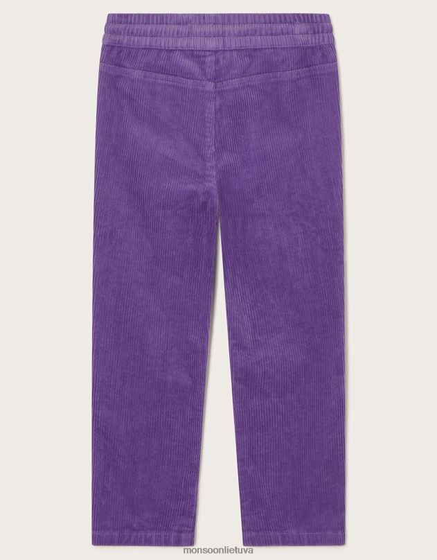 Monsoon virvelinės kelnės mergina violetinė (alyvinė) apranga DPXBJ1647