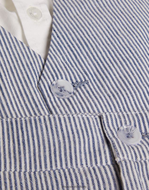 Monsoon cooper trijų dalių kostiumas su šortais berniukas mėlyna (šviesiai mėlyna) apranga DPXBJ2289