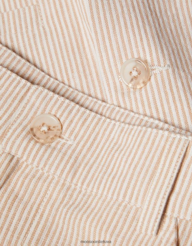 Monsoon cooper trijų dalių kostiumas su šortais berniukas natūralus (akmuo) apranga DPXBJ2285